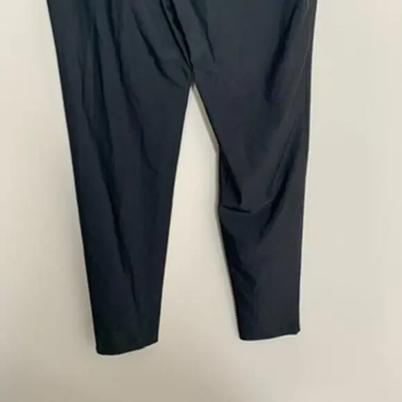 Reformation Skye Black Shiny Coated Legging Womens Medium